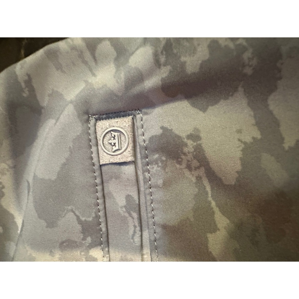 Peter Millar Mens Grey Camo Performance Golf Shorts Size 36 Crown Sport - Picture 5 of 8